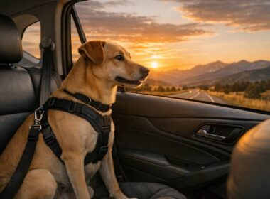 Rutas en coche con perro: planificación y seguridad en carretera